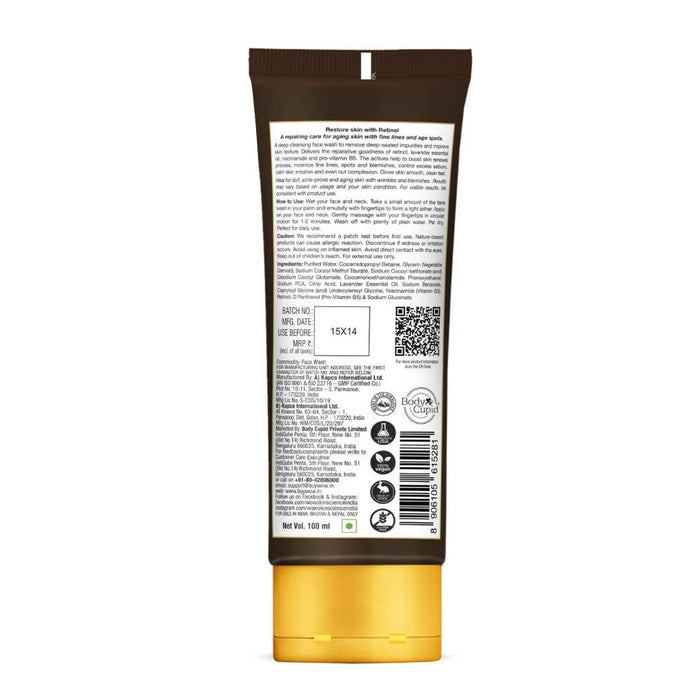Wow Skin Science Retinol Face Wash