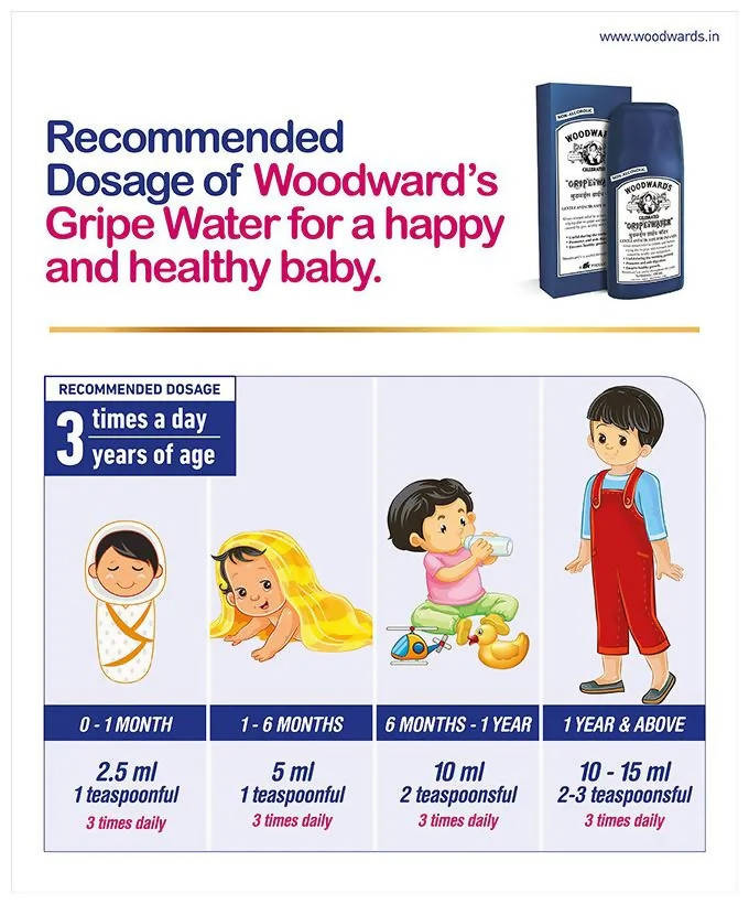 Woodward's Gripe Water - Gentle Antacid for Infants
