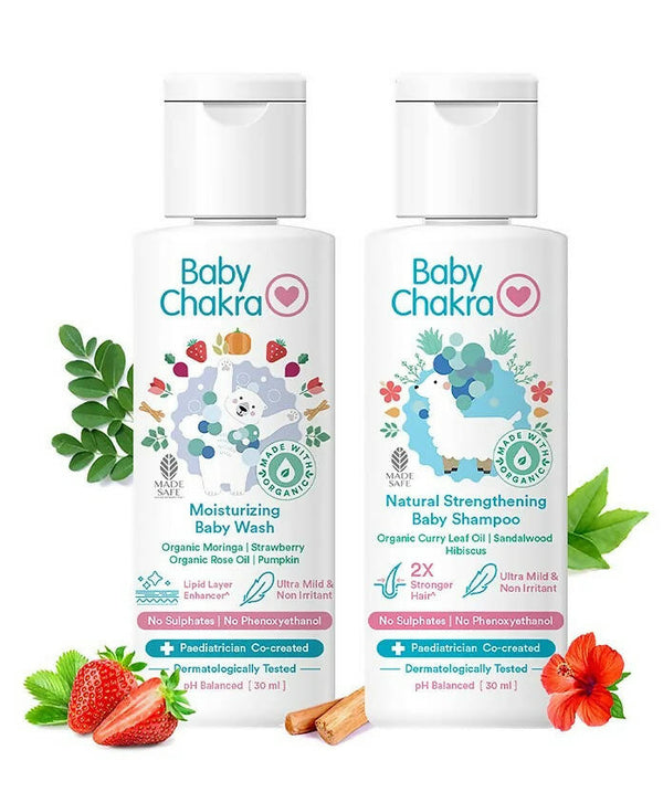 BabyChakra Baby Wash & Baby Shampoo Combo