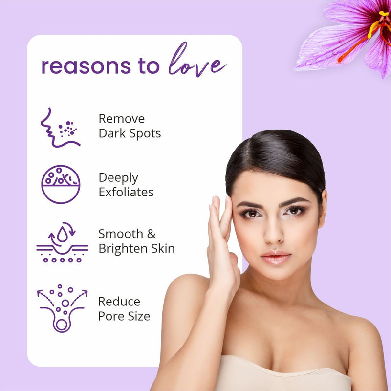 Globus Naturals Ayurvedic Kumkumadi Skin Lightening Face Scrub