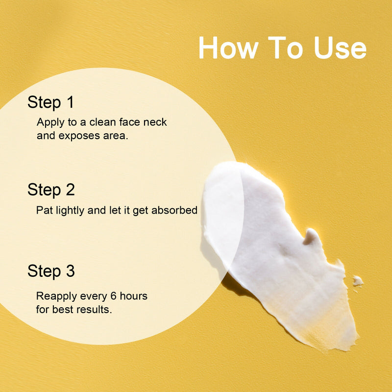 Globus Naturals Vitamin C Sunscreen Cream with Goodness of Coconut & Papaya For Sun Protection All Skin Types