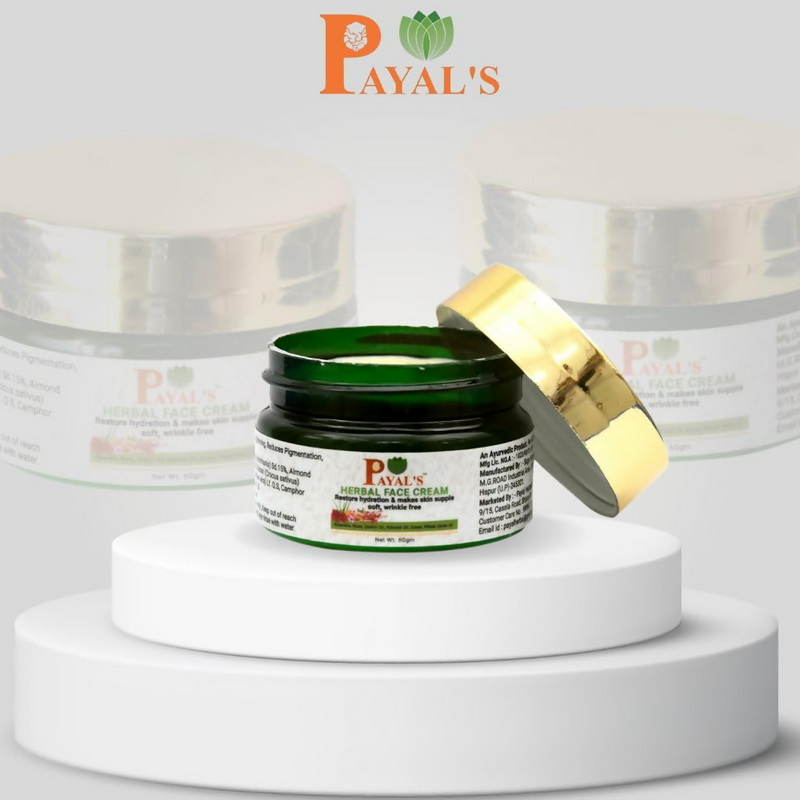 Payal's Herbal Face Cream Hydrating and Wrinkle-Free Formula
