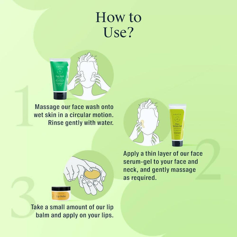Arata Ultra-Light Monsoon Face Regime