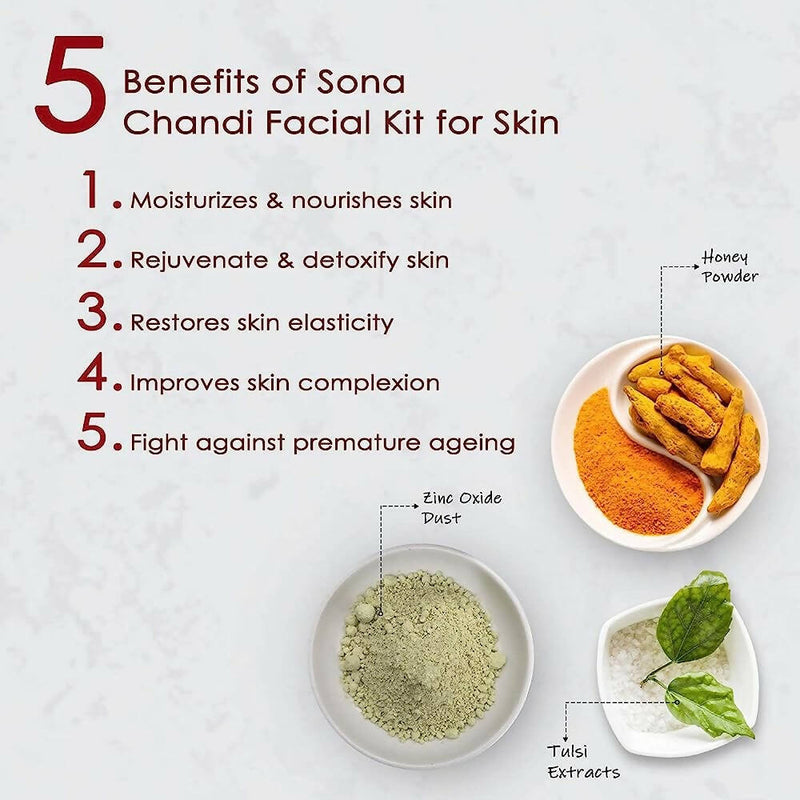 NutriGlow Sona Chandi Facial Kit