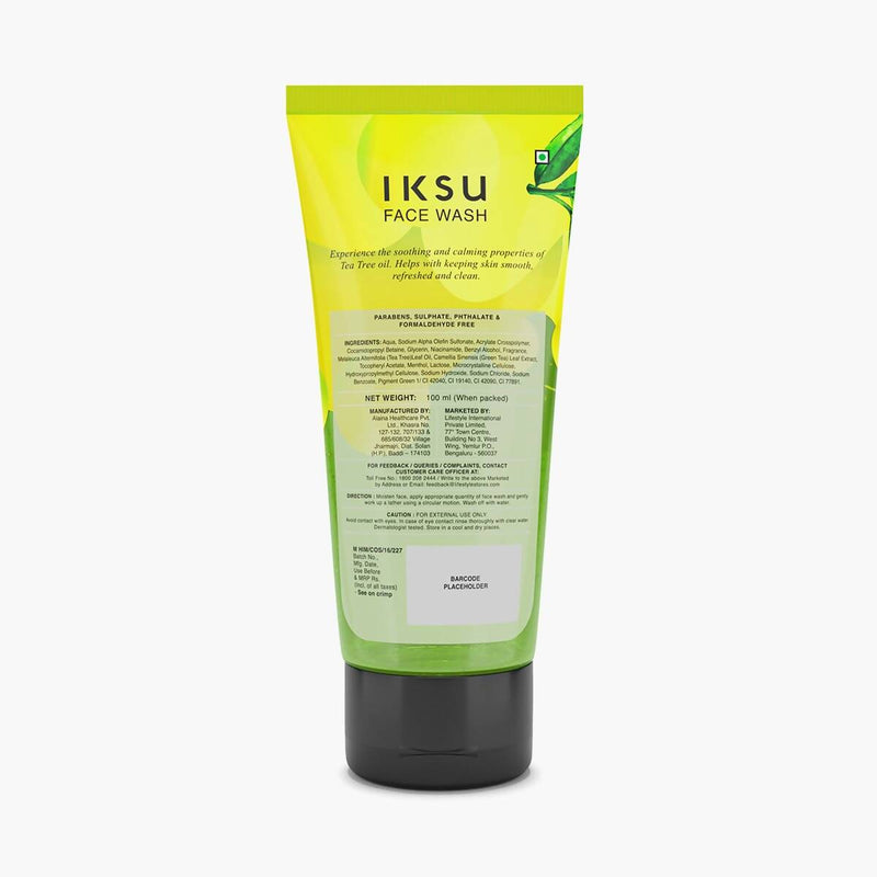IKSU Tea Tree Face Wash