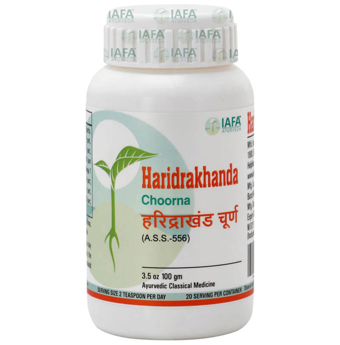 Iafa Ayuveda Haridrakhand Churna