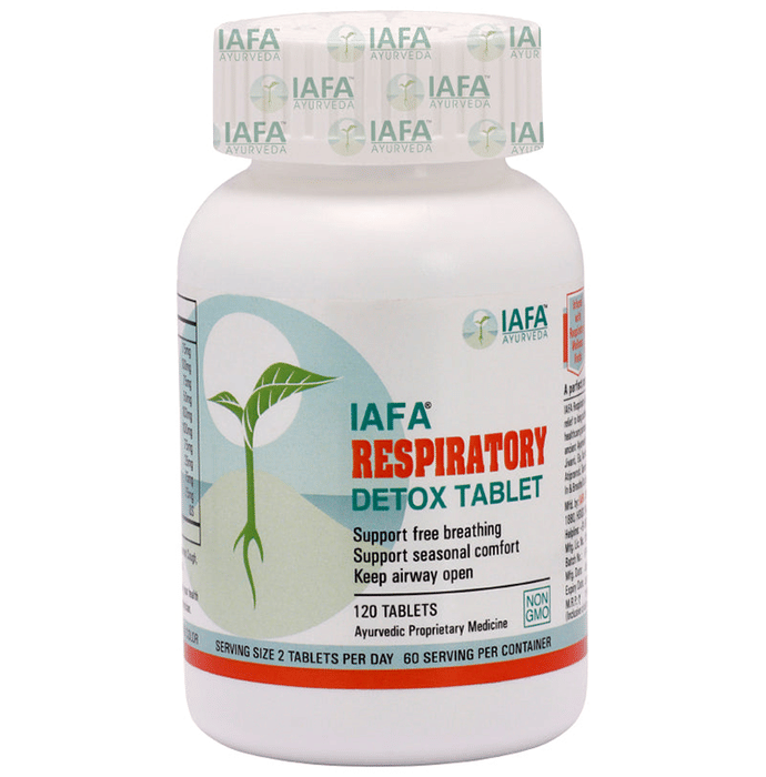 Iafa Ayuveda Respiratory Detox Tablets