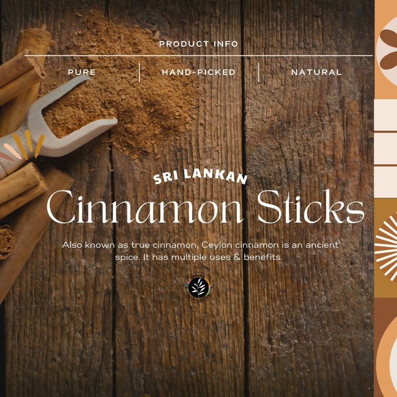 Organic Ayurvedistan Ceylon Cinnamon Sticks