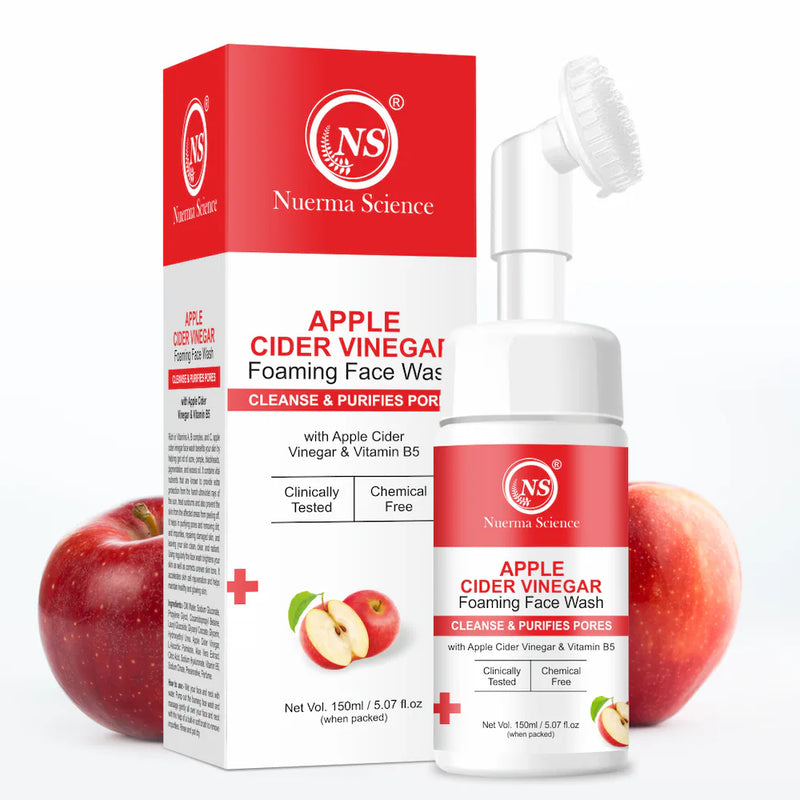 Nuerma Science Apple Cider Vinegar Foaming Face Wash
