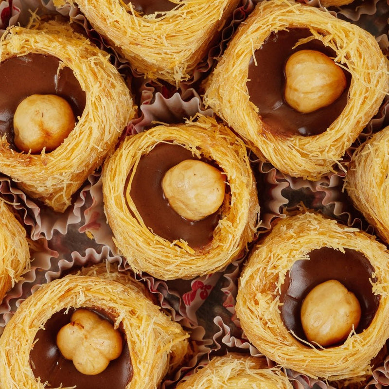 Shree Mithai Nutella Nest Kunafa