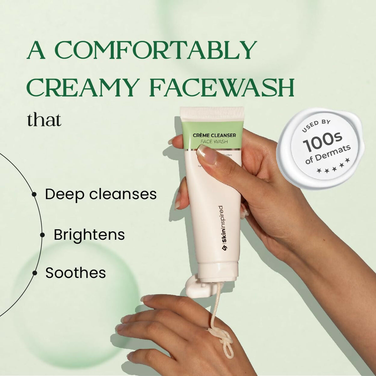 Skininspired Crème Cleanser For Oily Skin Face Wash