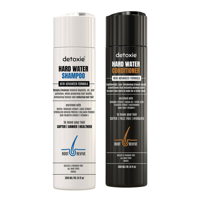 Detoxie Shampoo & Conditioner Combo - Hard Water Repair