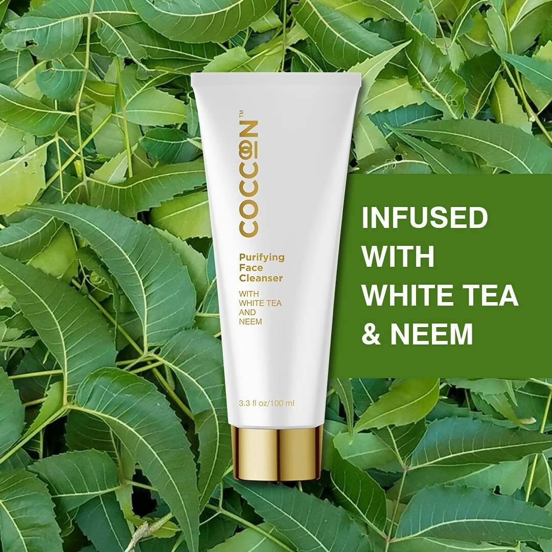 Coccoon Purifying Face Cleanser With White Tea & Neem