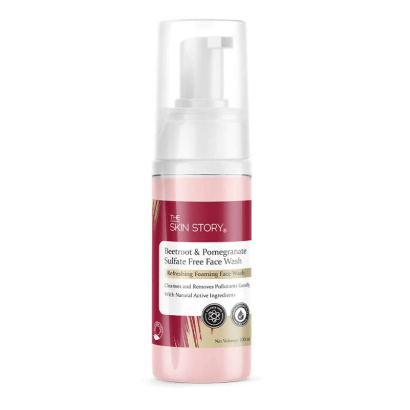 The Skin Story Beetroot & Pomegranate Sulfate Free Face wash