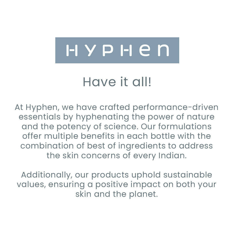 Hyphen By Kriti Sanon CSMS (Cleanser, Serum, Moisturizer, Sunscreen) Normal to Dry Skin Combo