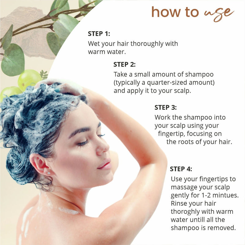 Globus Naturals Amla Reetha Shikakai Shampoo