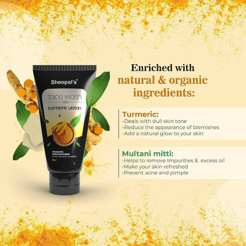 Sheopal's Turmeric Ubtan Face Wash