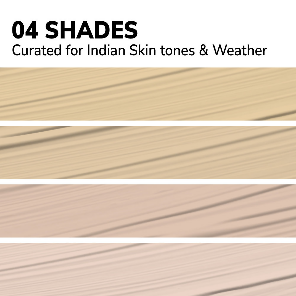 Mila Beaute Perfect Matte Longwear Foundation with SPF 15 & Oil Control Formula - Blush