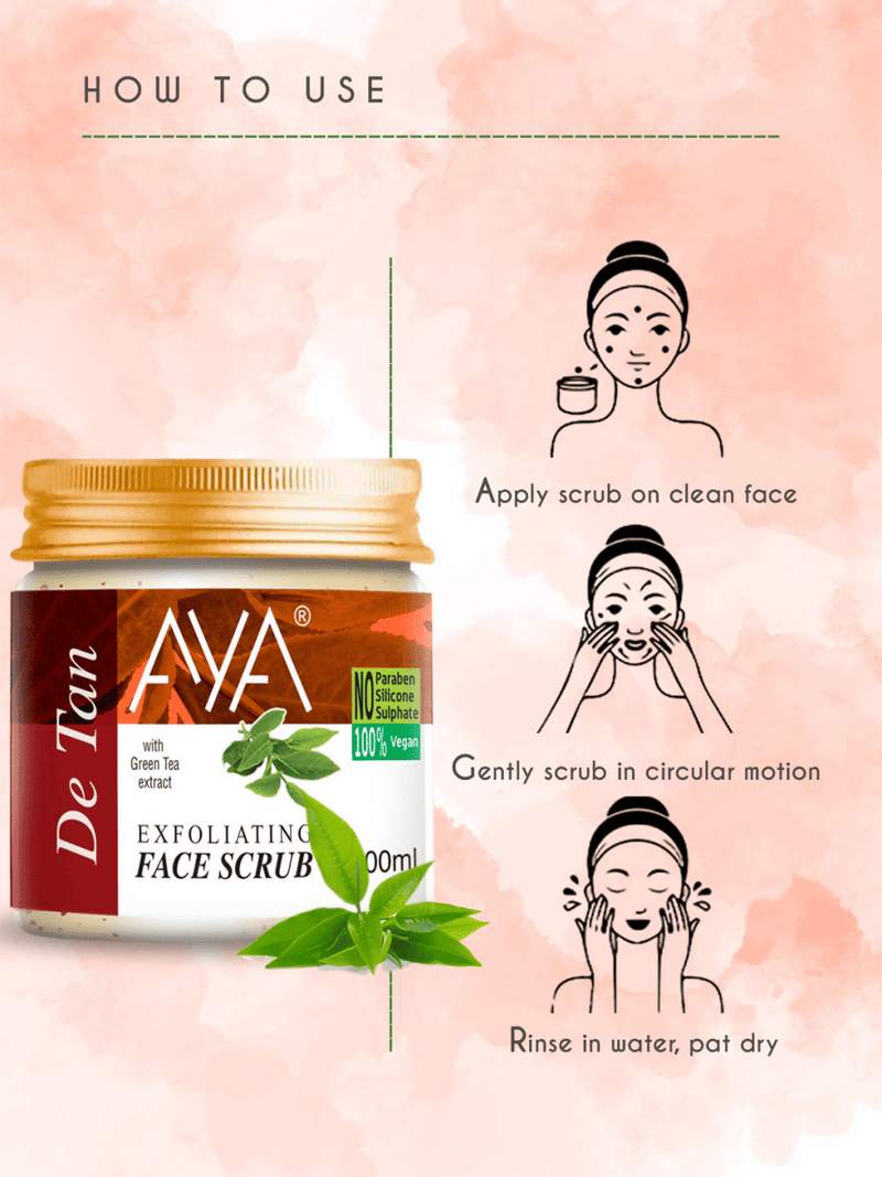 AYA Detan Exfoliating Face Scrub