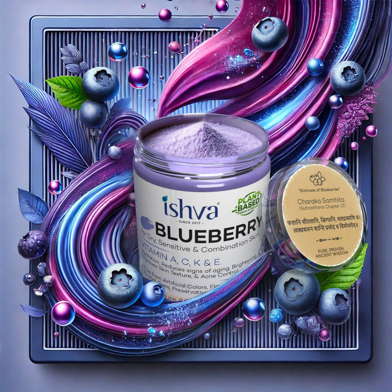Ishva Blueberry Powder For Skin