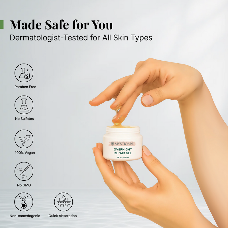 Mystiqare Overnight Repair Gel
