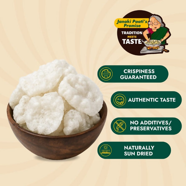 Sweet Karam Coffee Javvarisi Vadam (Sabudana Papad Crisp)