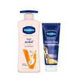 Vaseline Sun Protect SPF 30 Body Lotion & Gluta-Hya Overnight Radiance Serum-In-Lotion Combo