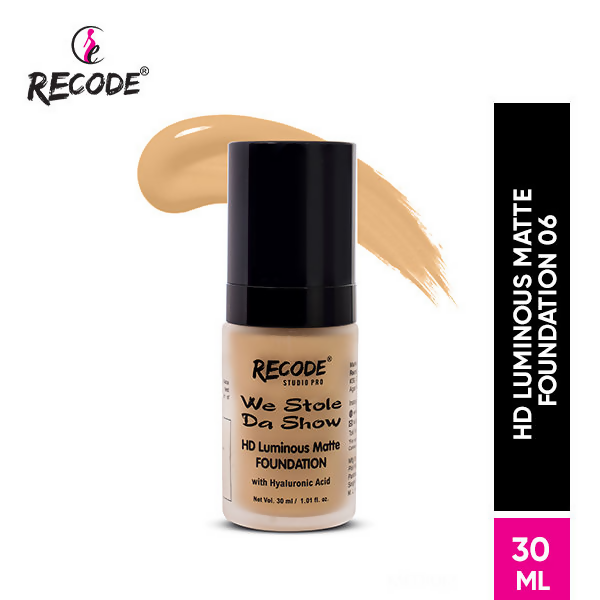 Recode HD Luminous Matte Foundation - 06 Jambudvipa