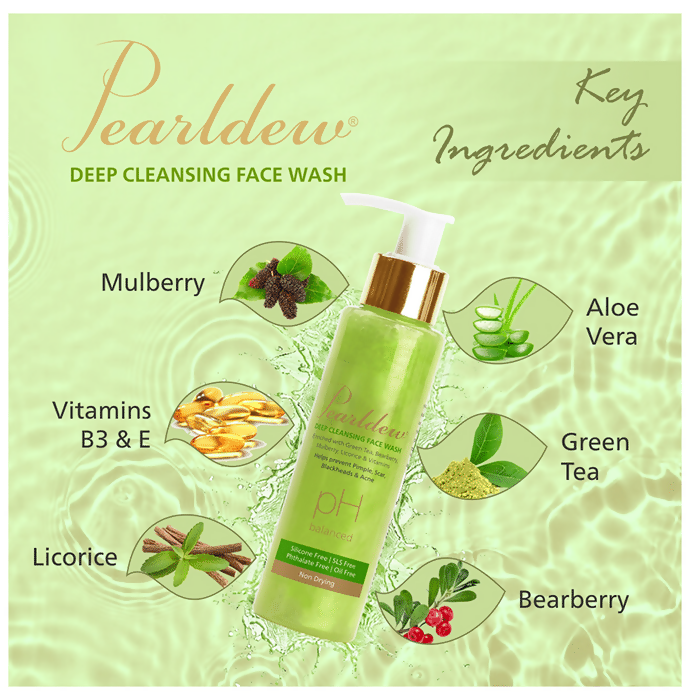 Pearldew Deep Cleansing Face Wash