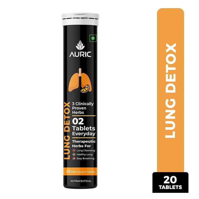 Auric Lung Detox Effervescent Tablets