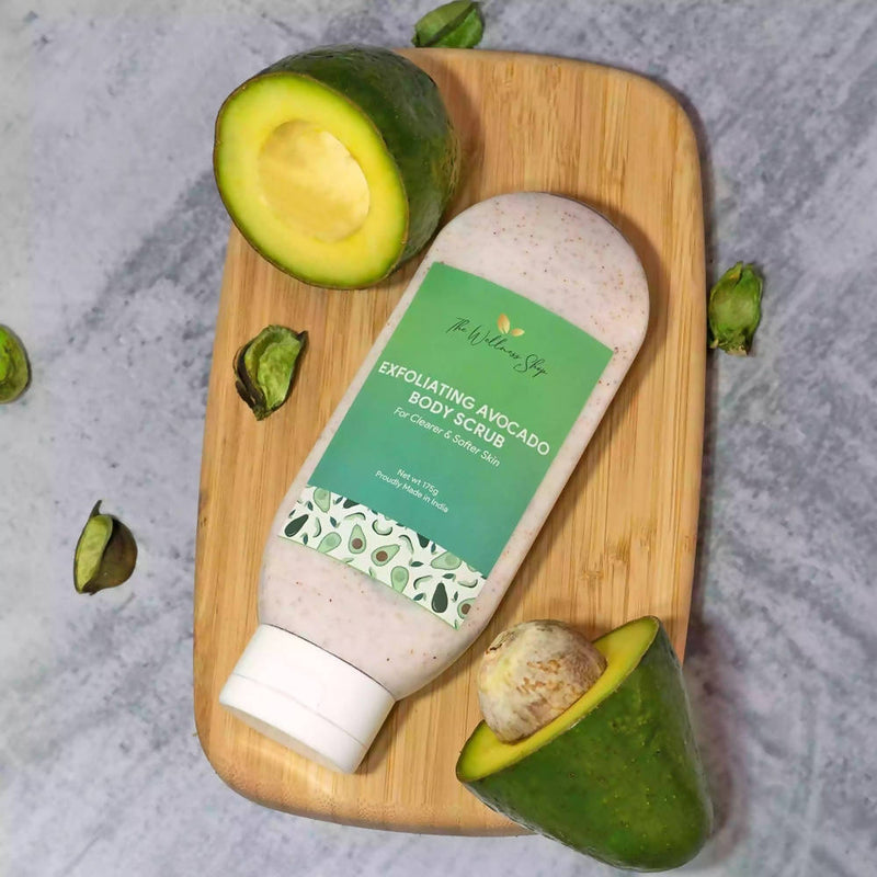 The Wellness Shop Exfoliating Avocado Body Scrub