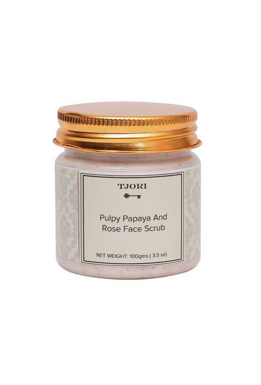Tjori Pulpy Papaya And Rose Face Scrub