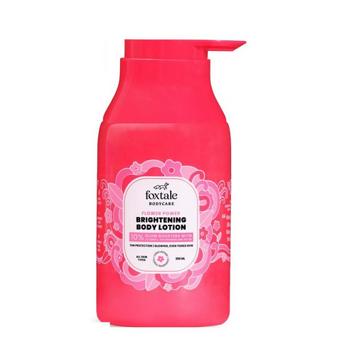 Foxtale Brightening Body Lotion SPF 30 With Niacinamide & Vitamin C Tan Protection & Glowing Skin