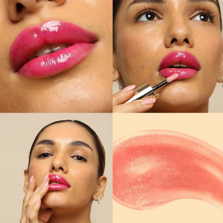 Dunamiss Cosmo Pink Hydrating Lip Oil with pH Perfection