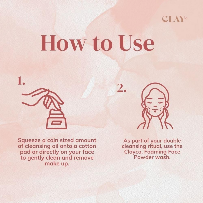 Clayco Zero-Residue Tsubaki Cleansing Oil Makeup Remover & Face Cleanser