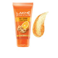 Lakmé Blush & Glow Gentle Deep Clean Gel Scrub with Orange & Walnut