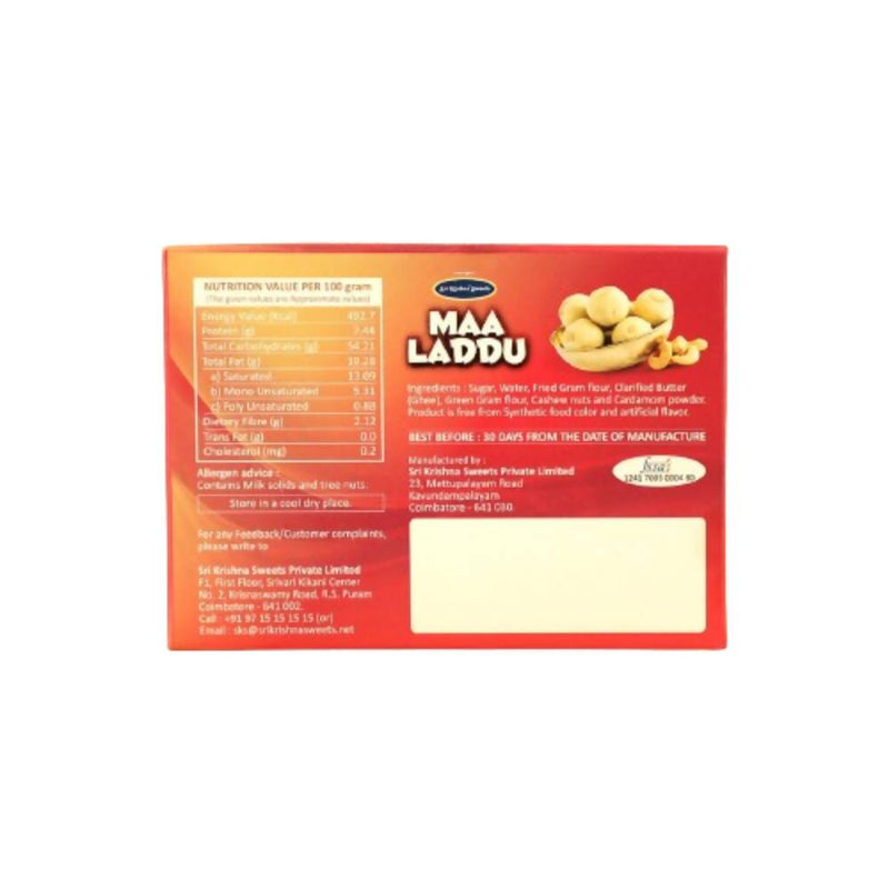 Sri Krishna Sweets Maa Laddu