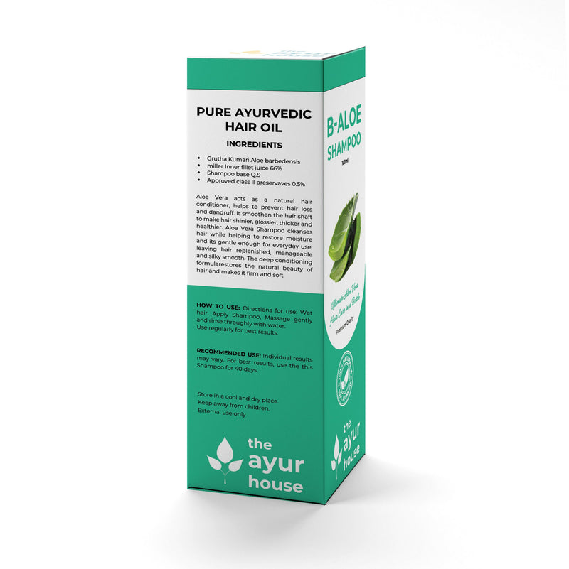 The Ayur House B Aloe Herbal Shampoo