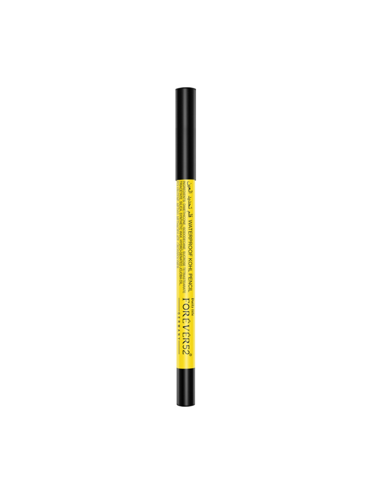 Daily Life Forever52 Waterproof Kohl Pencil KWP001 | Smudge-proof | Long-lasting | Intense Black
