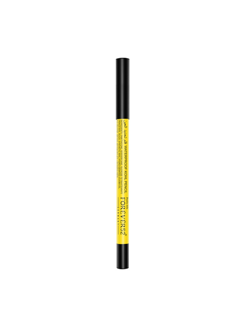 Daily Life Forever52 Waterproof Kohl Pencil KWP001 | Smudge-proof | Long-lasting | Intense Black