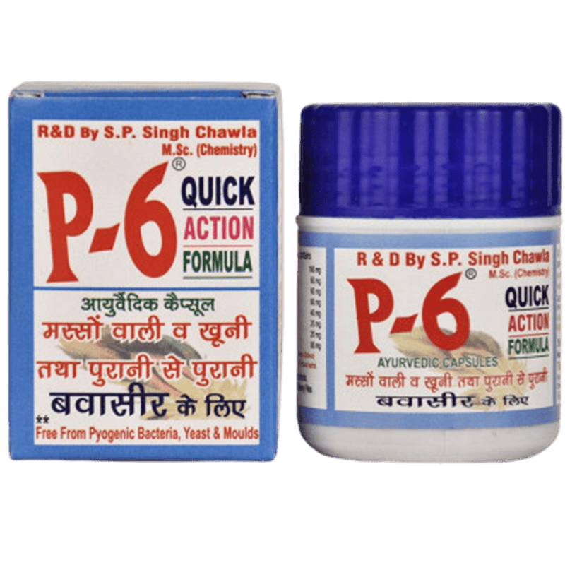 Ayurvedic P-6 Capsules