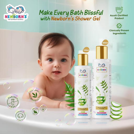Newborn's Gentle Baby Shower Gel