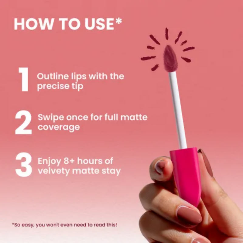 NY Bae Velvet Mousse Liquid Lipstick - Badass Berry 02