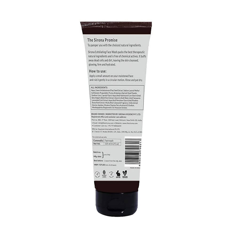 Sirona Exfoliating Face Wash