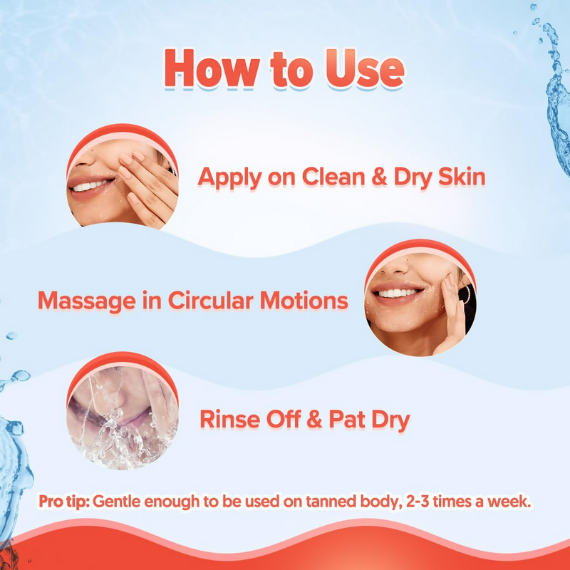 Aqualogica Detan+ Face & Body Scurb with Cherry Tomato