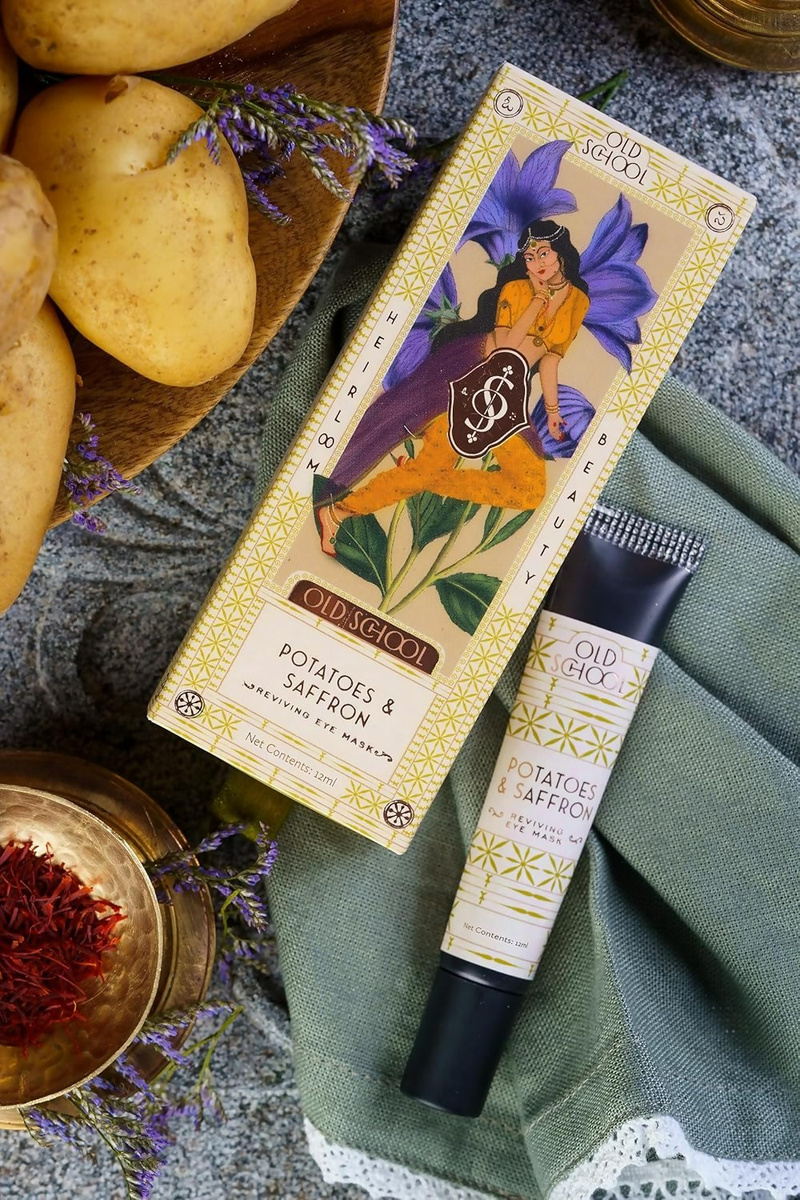 Old School Rituals Potatoes & Saffron Reviving Eye Mask