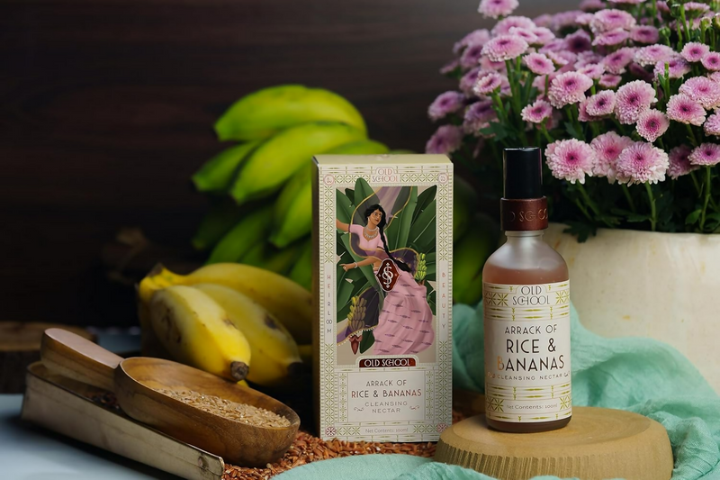 Old School Rituals Arrack Of Rice & Bananas Cleansing Nectar Gentle Hydrating Face Wash