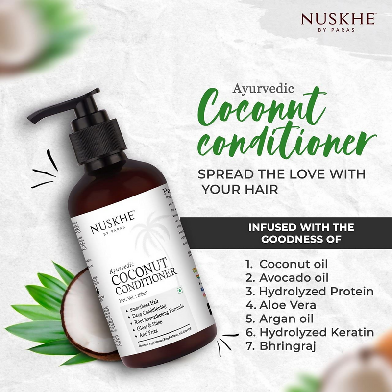 Nuskhe By Paras Ayurvedic Coconut Conditioner