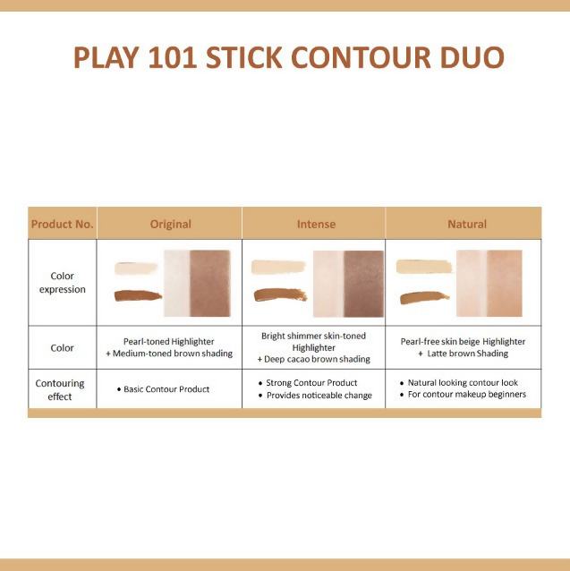 Etude House Play 101 Stick Contour Duo - 1 Original