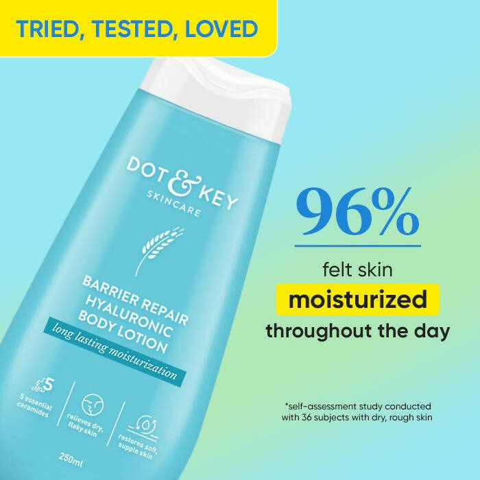 Dot & Key Barrier Repair Hyaluronic Body Lotion With Hyaluronic & 5 Essential Ceramides